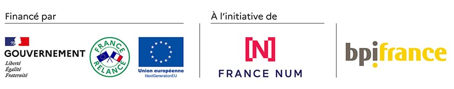 BANDEAU LOGOS FranceNum_Bpifrance_1bloc